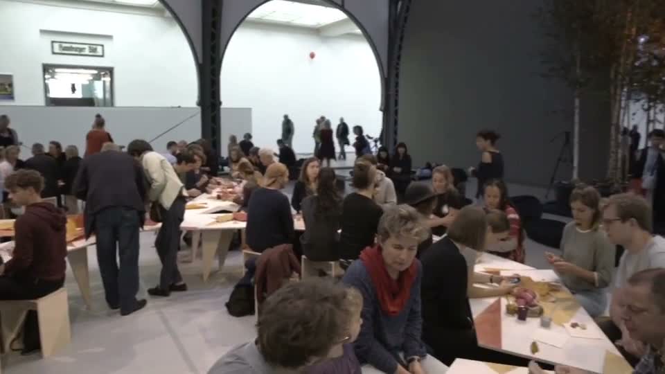 [Blog post '1375'] @studioolafureliasson Instagram video