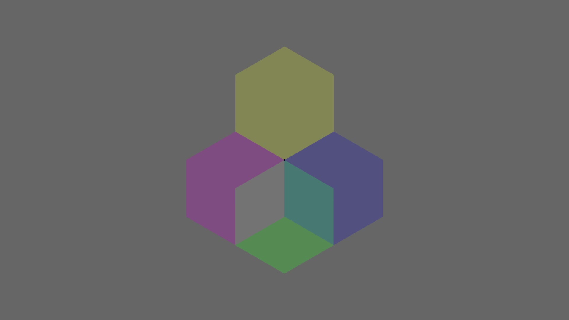 After image experiment (hexagonal)