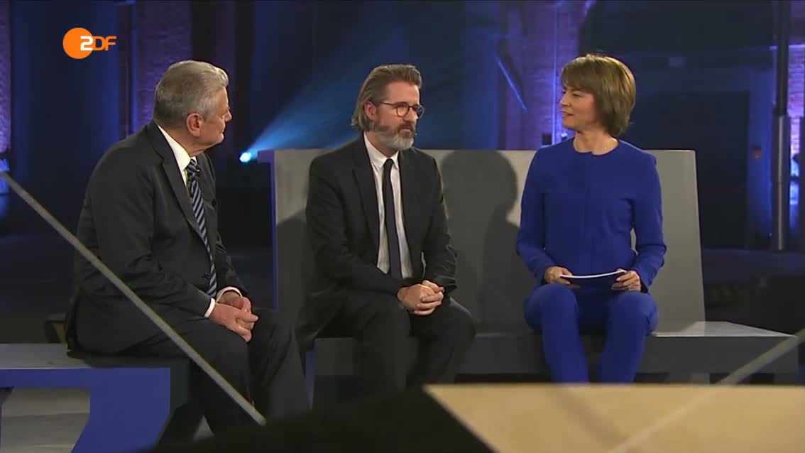 Deutscher Zukunftpreis 2016 - Olafur Eliasson and Bundespräsident Joachim Gauck