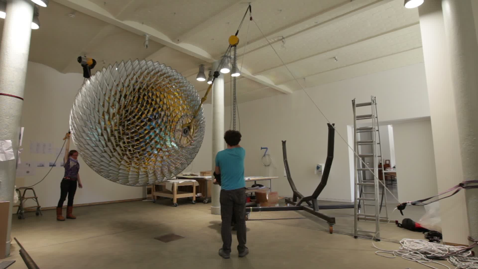How to turn a sphere