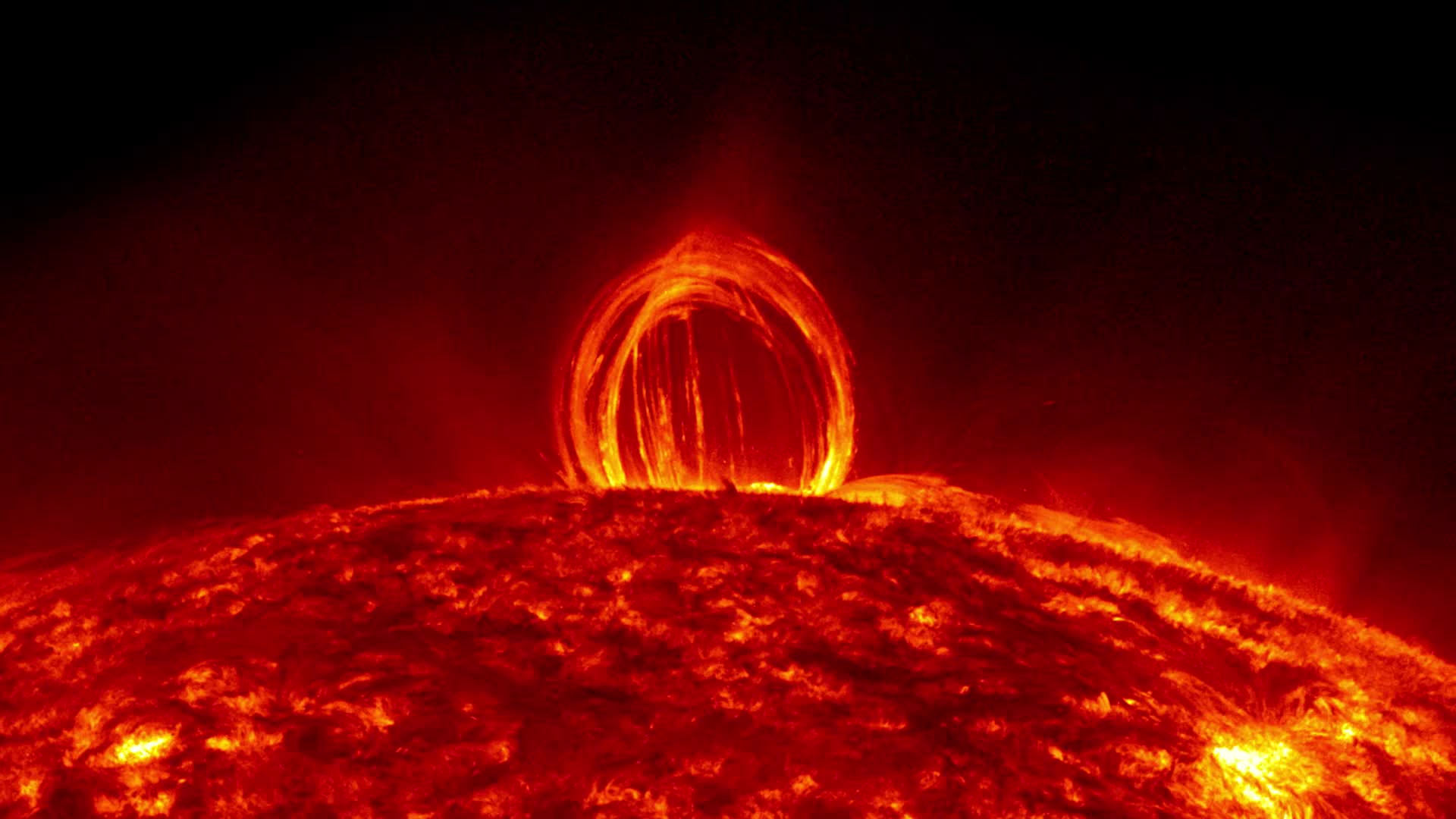 Sun video by NASA