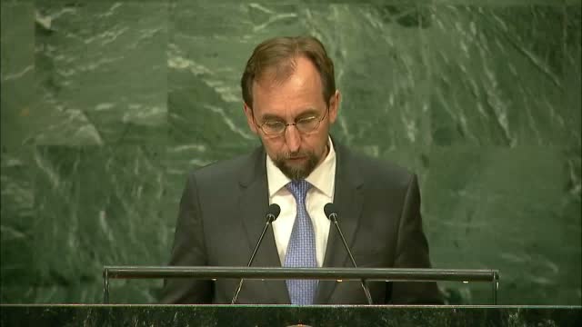 Zeid Ra’ad Al Hussein (High Commissioner for Human Rights), Opening of the UN Summit for Refugees and Migrants - 2017020212152
